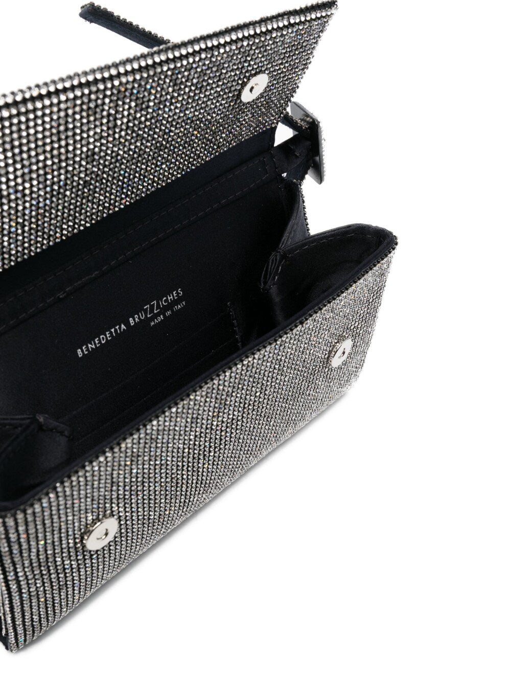 Benedetta Bruzziches Designer Handbag - Elegant Black Leather Purse for Women | Perfect for Work, Travel & Evening Events