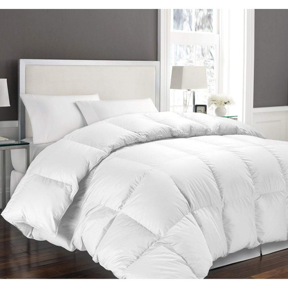 Luxury Oversized 1000 Thread Count Egyptian Cotton Down Alternative Comforter - Twin Size, Hotel Quality Bedding for Ultimate Comfort | Perfect for Master Bedrooms, Guest Rooms & Cozy Retreats