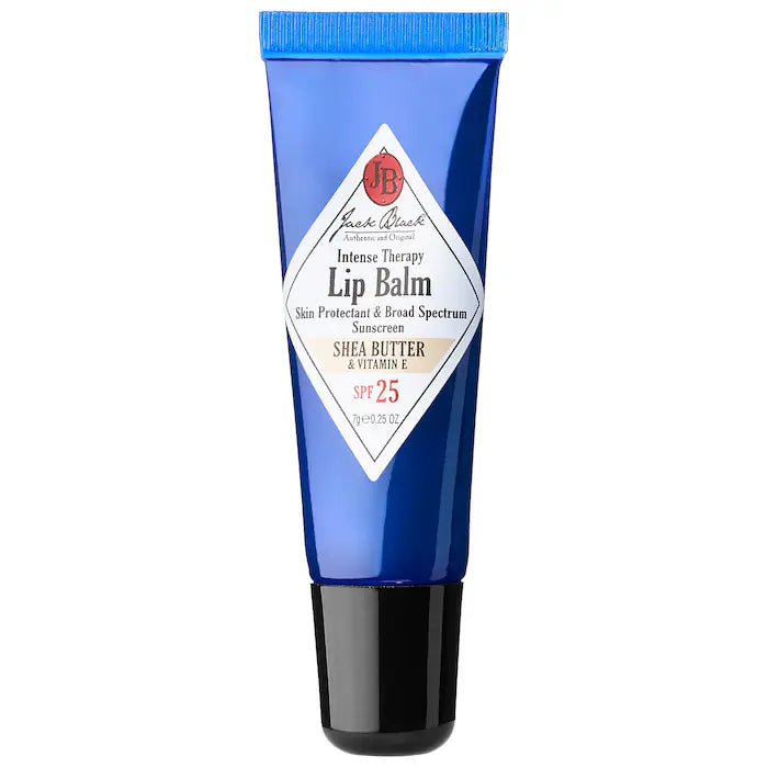 Jack Black Intense Therapy Lip Balm SPF 25 - Moisturizing & Hydrating Lip Care for Dry, Chapped Lips - Perfect for Outdoor Activities, Hiking, and Winter Protection