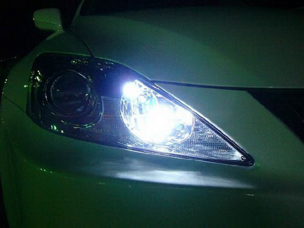 Extreme Bright High Power Xenon White 168 2825 LED Bulbs - Super Bright Parking Lights & Position Marker Lights for Cars, Trucks, SUVs - Perfect for Night Driving, Parking Lot Visibility & Vehicle Safety