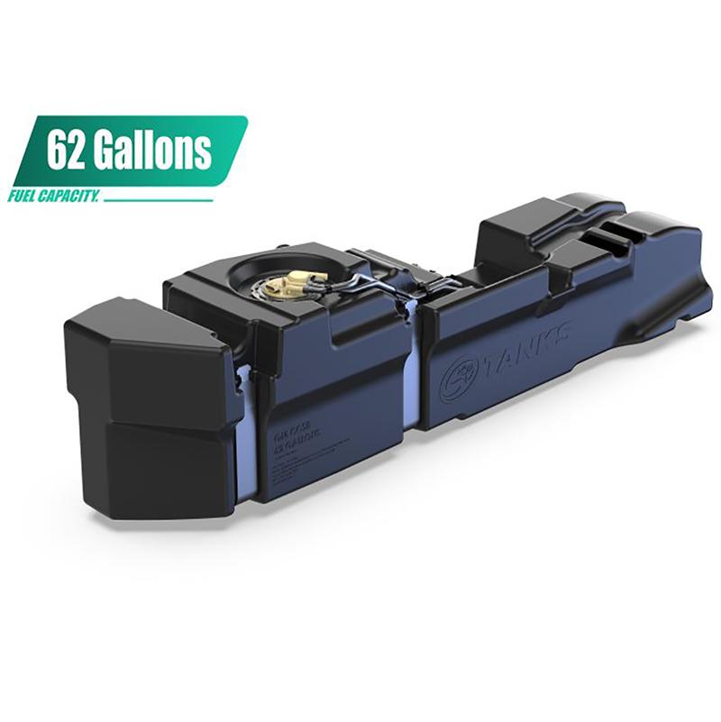 01-04 GM Duramax 6.6L Short Bed Crew Cab 62 Gallon Replacement Fuel Tank - Heavy Duty Upgrade for Towing & Long Distance Travel