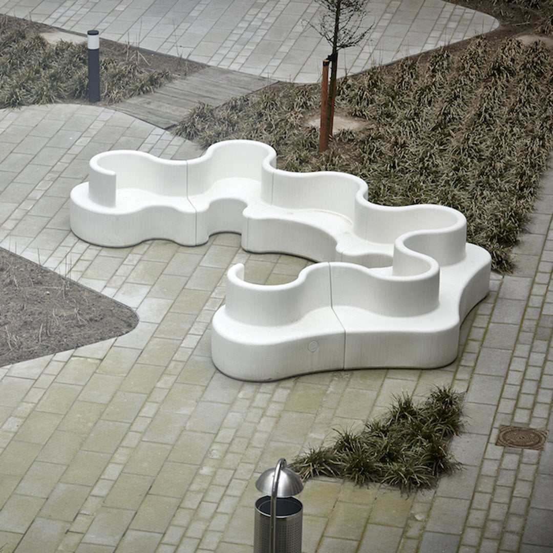 Cloverleaf Modular Sofa Set - Indoor & Outdoor Sectional Couch for Patio, Living Room, and Garden - Comfortable & Stylish Furniture