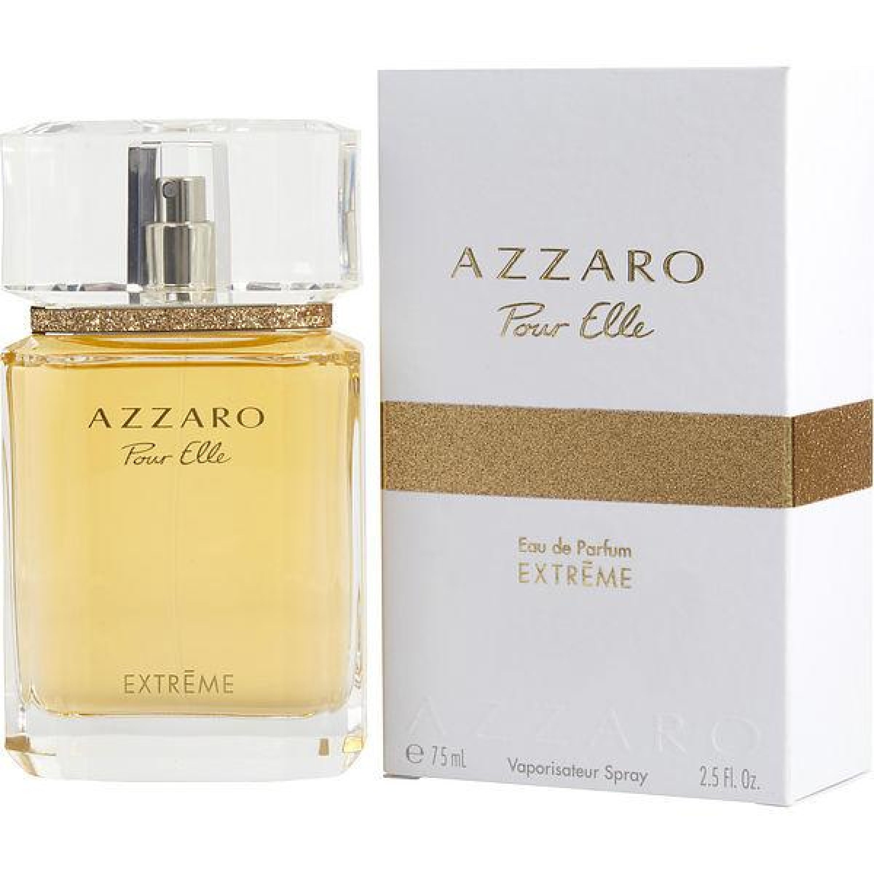 Azzaro Pour Elle Extreme 75ML Eau de Parfum Spray for Women - Long-Lasting Floral Fragrance for Evening Wear & Special Occasions