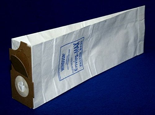 Windsor 2003 & 8.600-046.0 Replacement Vacuum Bags - 100 Pack (1 Case) | Compatible with Windsor Commercial Vacuums | Perfect for Hotels, Offices & Cleaning Services