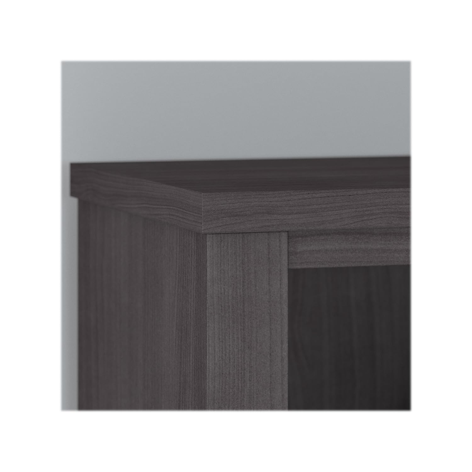 Bush Furniture Somerset Tall 5 Shelf Bookcase in Storm Gray - Modern Bookshelf for Home Office, Living Room & Bedroom Storage Organizer