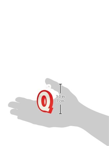 Pioneer Balloon Company Just Write Balloon Stickers with Hang Tab - Letter Q | DIY Party Decorations, Birthday & Wedding Balloon Lettering