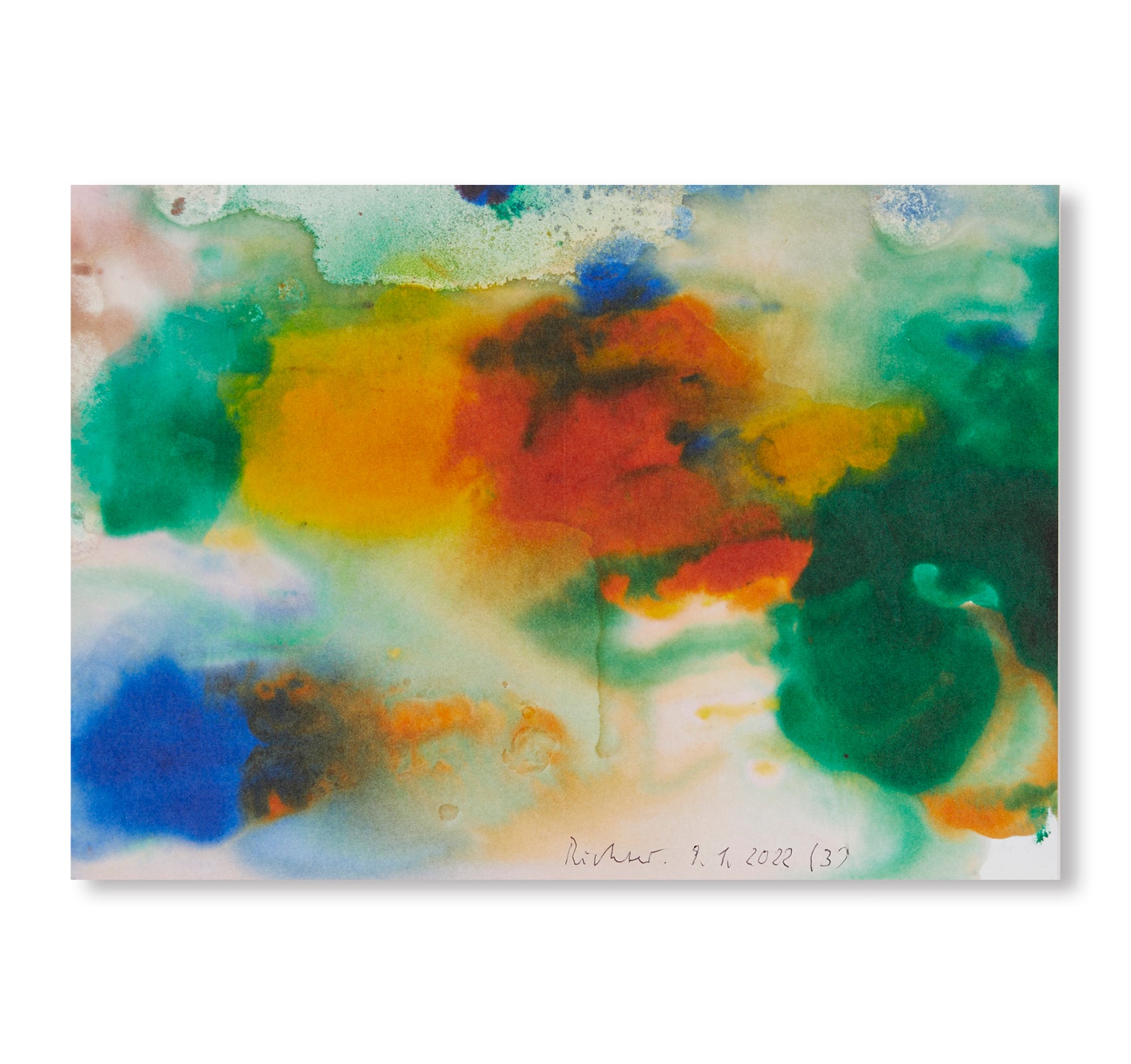MOOD by Gerhard Richter - Abstract Art Painting Print for Home & Office Decor | Perfect for Living Room, Bedroom, and Gallery Wall Display