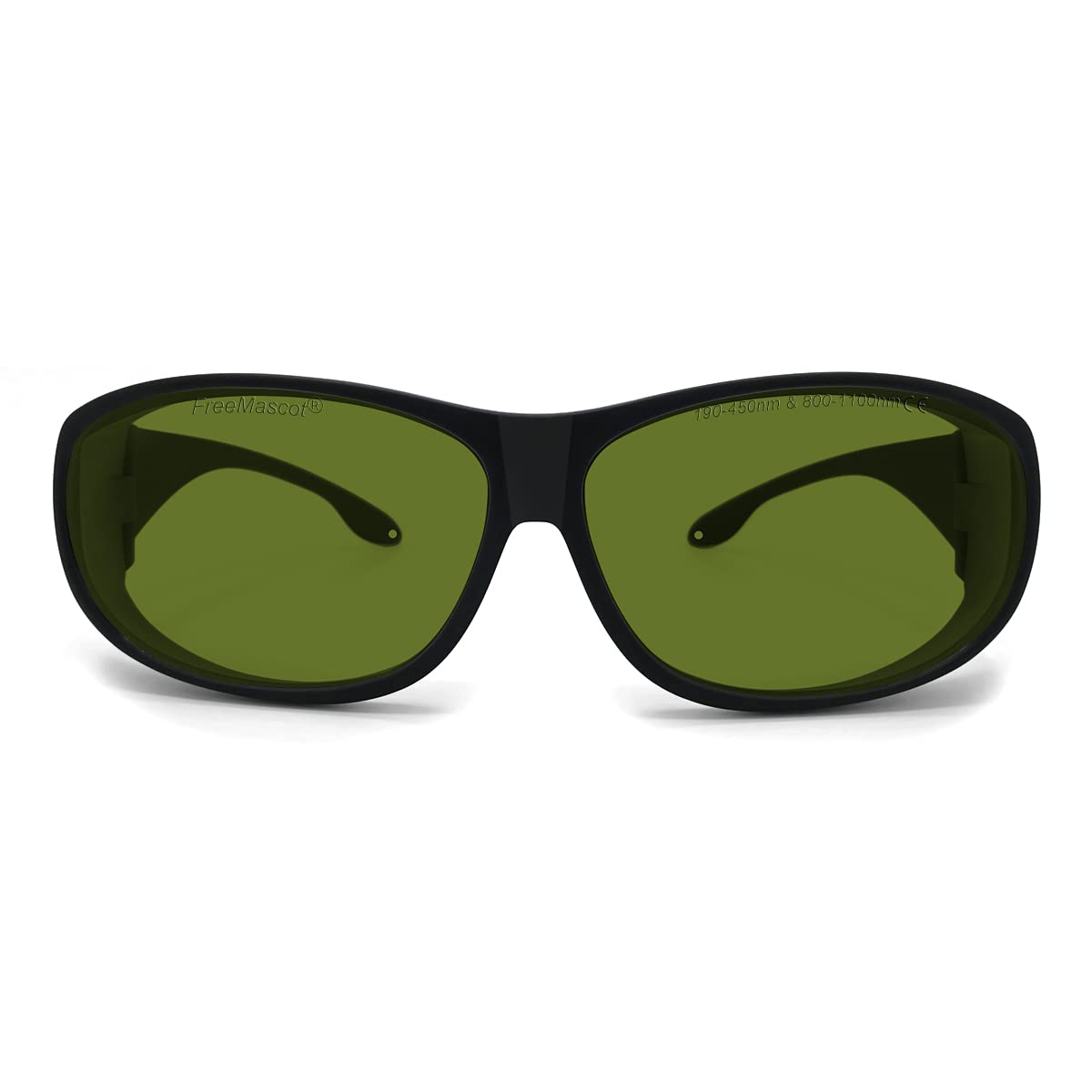 FreeMascot Professional OD 8+ Laser Safety Glasses 190nm-450nm & 800nm-1100nm Wavelength Protection - Ideal for Laser Cutting, Engraving & Medical Procedures