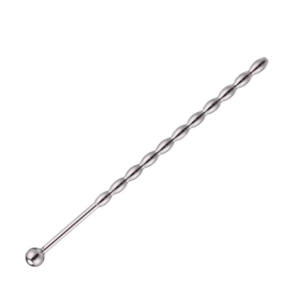 Premium FST Stainless Steel Urethral Sounds Dilators with Multi Beads - Medical Grade Penis Plug for Male Enhancement & Sensual Play - Perfect for BDSM, Adult Play & Medical Use