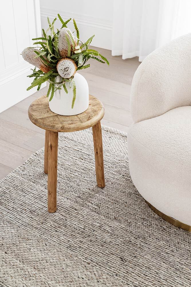 Darren Palmer Paperbark Oatmeal Rug - Soft Neutral Area Rug for Living Room, Bedroom, Nursery - Perfect for Boho, Farmhouse & Modern Home Decor