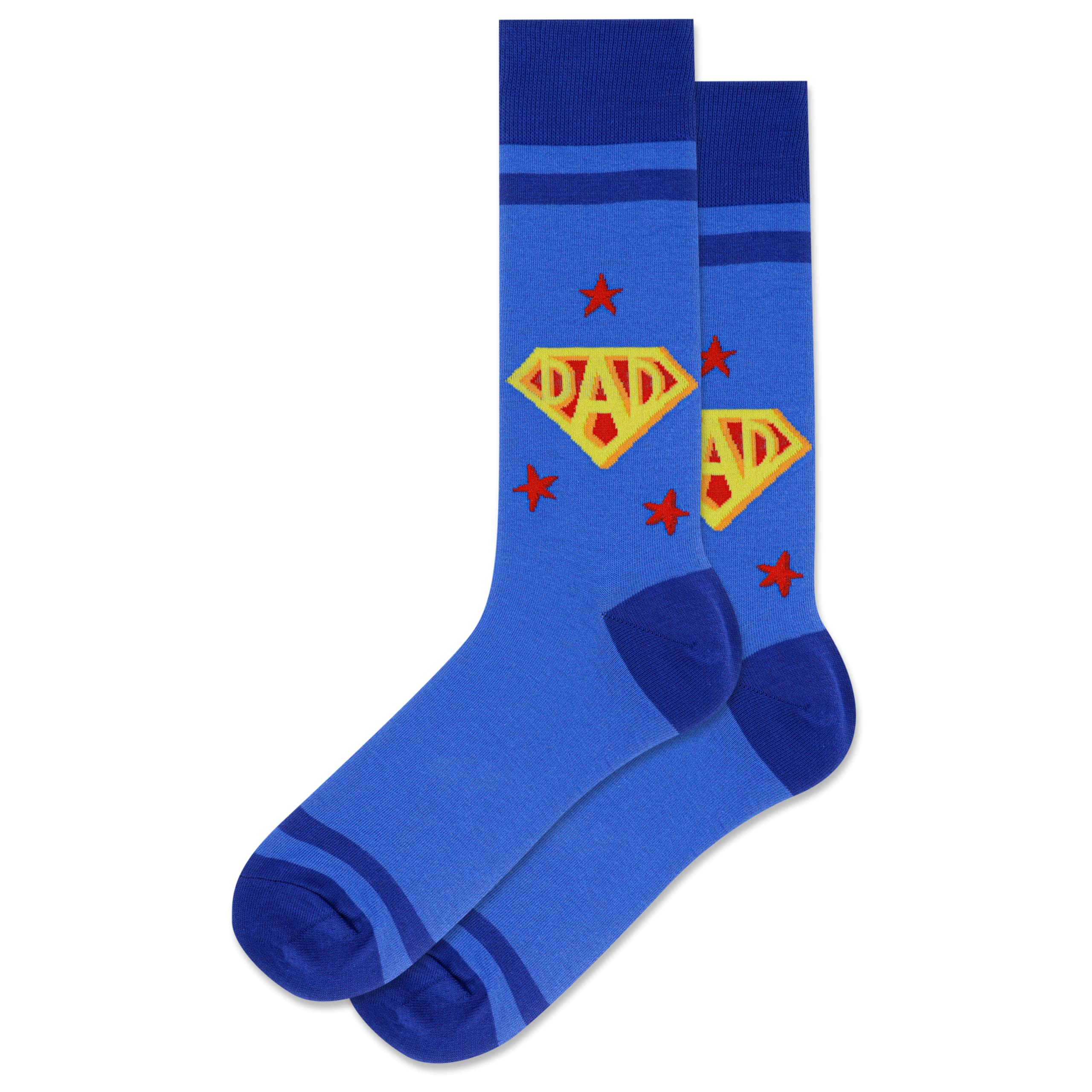 Hot Sox Men's Crew Socks - Comfortable Cotton Casual Socks for Everyday Wear - Perfect for Work, Gym & Outdoor Activities