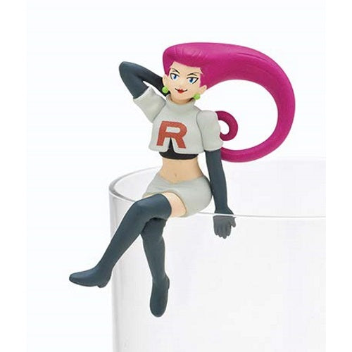 Pokemon Team Rocket Kitan Club Putitto Cup Hanger Mini Figure - Cute Collectible Toy for Anime Fans | Perfect for Home Decor, Office Desk & Gift Giving