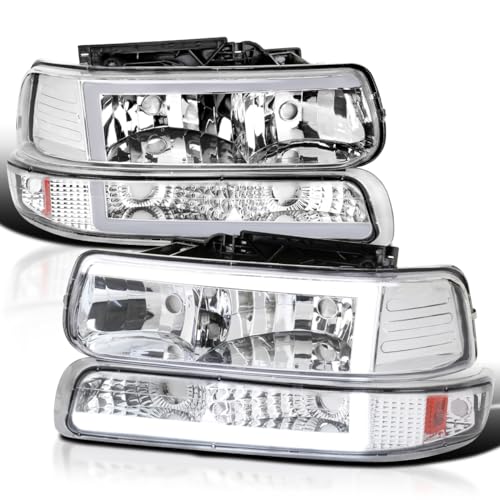 Chrome Housing Clear Lens