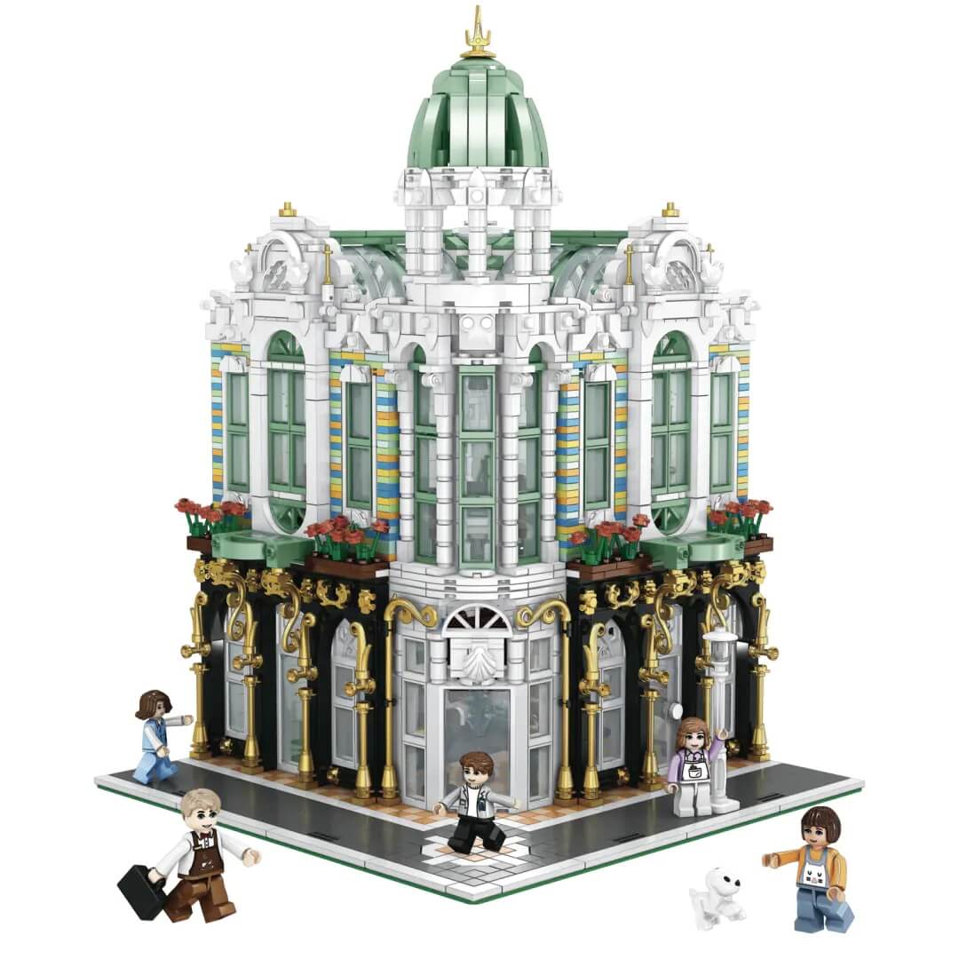 ZHEGAO 00957 Modular Minerals Shop Mini Brick Building Set - 3115pcs Creative Construction Toy for Kids & Adults | Perfect for STEM Learning, Home Decor & Collectible Displays