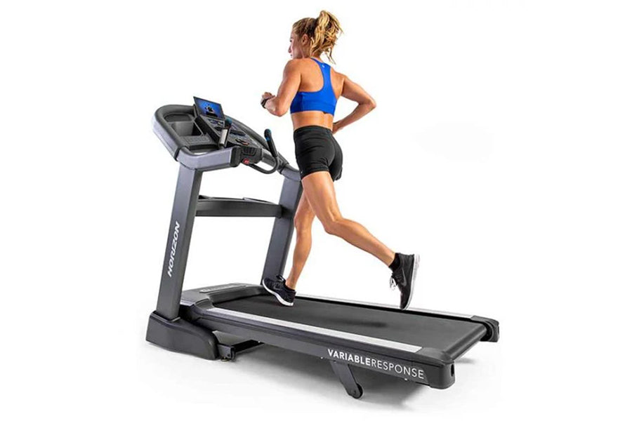Horizon 7.8 AT Treadmill - Foldable Electric Running Machine with Incline for Home Gym | Perfect for Cardio Workouts & Indoor Fitness Training