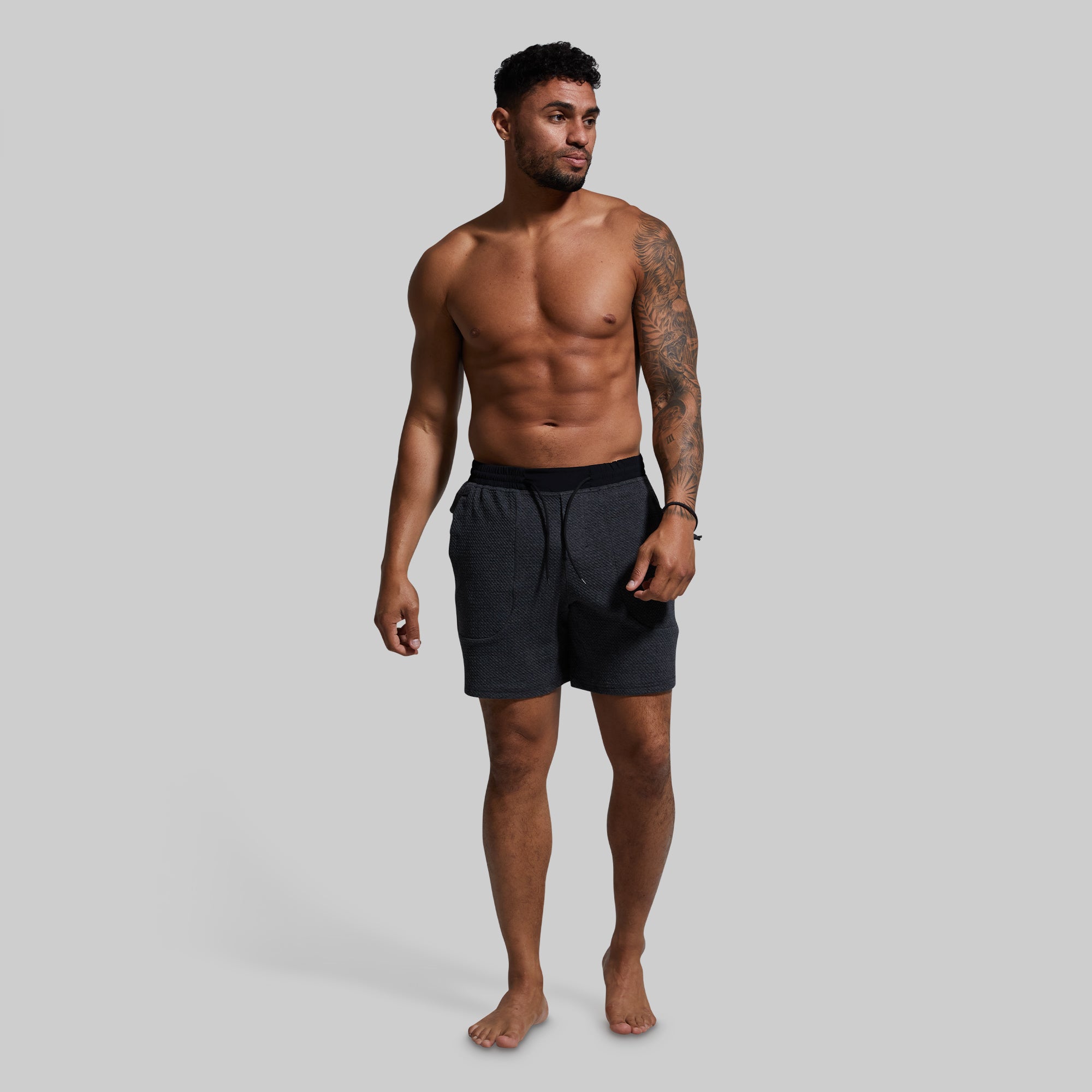 Men's Cloud Running Shorts - Lightweight & Breathable Gym Workout Shorts for Men (Gunmetal) - Perfect for Jogging, Training & Active Lifestyle