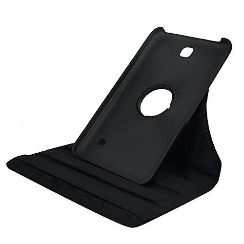 360-Degree Rotating Protective Case with Stand for Samsung Galaxy Tab 4 7-Inch - Black | Perfect for Home, Office & Travel Use (SFLY-TAB4-7-360-BLK)