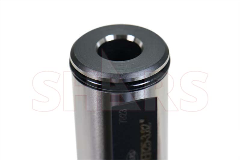 Shars ER25 Coolant Through Straight Shank Extension Tool Holder with O-Ring Seal - 42mm Slotted Nut, 3.82