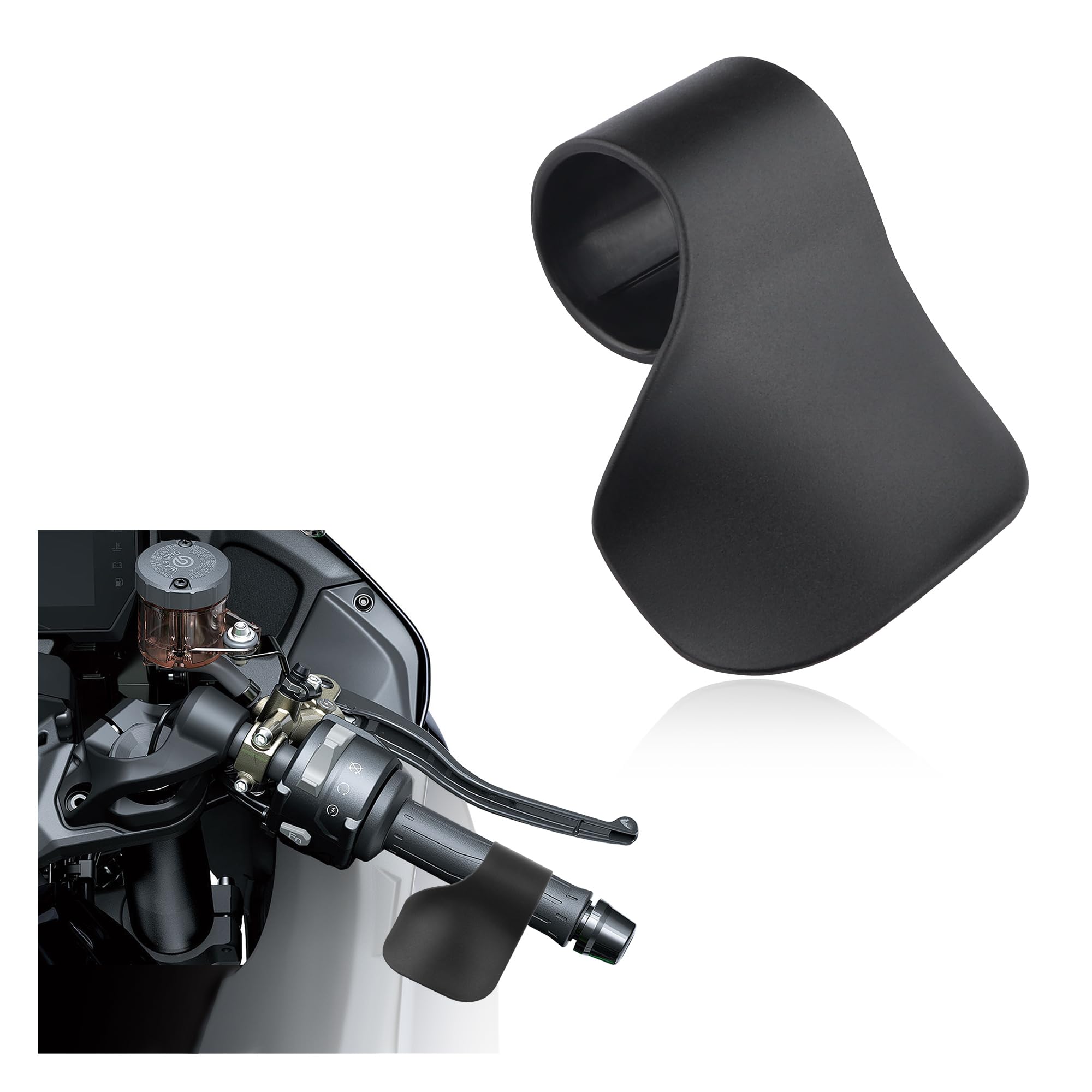 Universal Motorcycle Cruise Control - Anti-Slip Throttle Assist for Men & Women | Easy Highway Riding