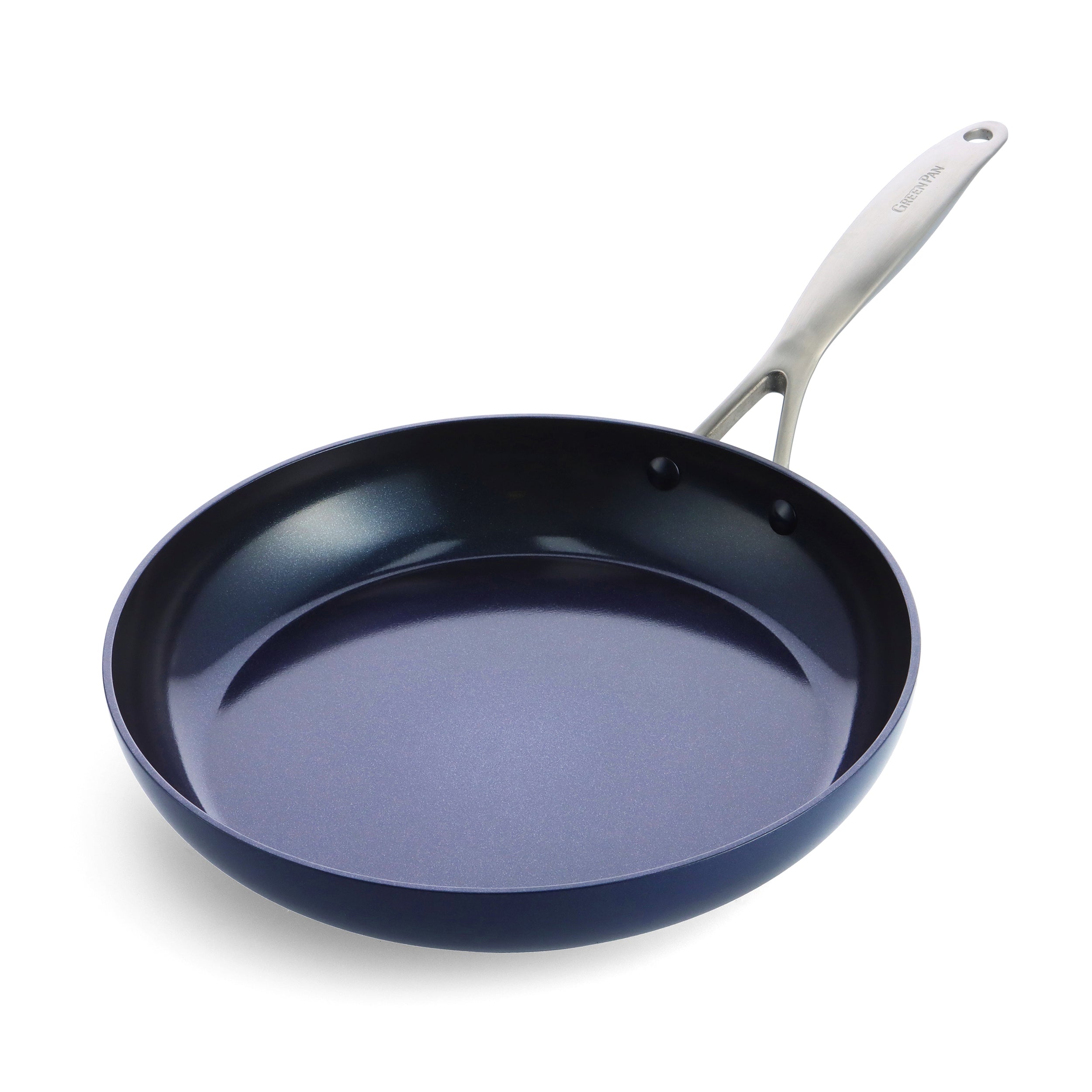 Valencia Pro Ceramic Nonstick 8-Inch Fry Pan | Midnight Blue Cookware for Healthy Cooking | Perfect for Eggs, Pancakes & Sauteing