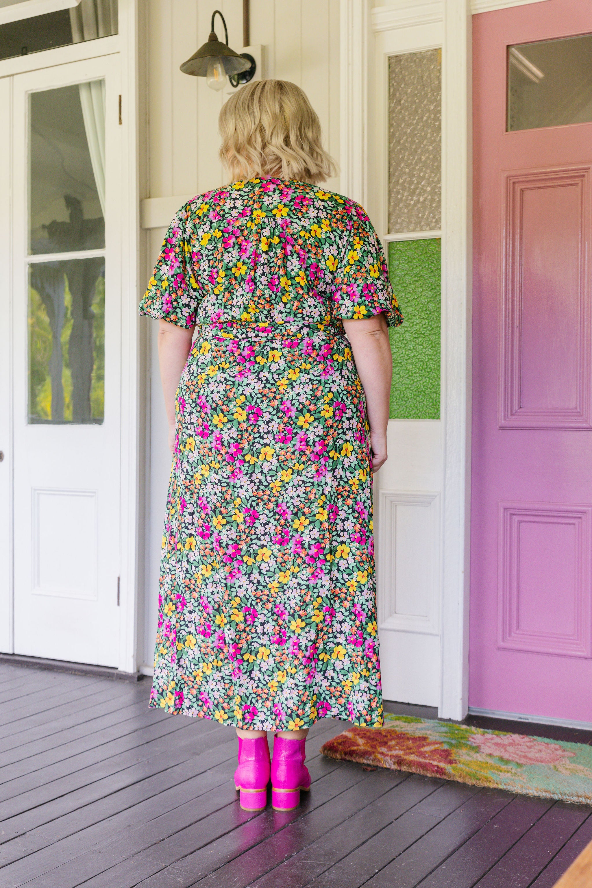 Hallie Maxi Dress - Floral Print Summer Dress for Women | Perfect for Garden Parties, Beach Vacations & Casual Outings