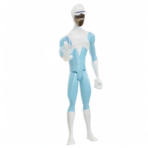 Disney Incredibles 2 Frozone Champion Series Action Figure - Collectible Superhero Toy for Kids & Adults - Perfect for Display, Gifts, and Playtime Scenes
