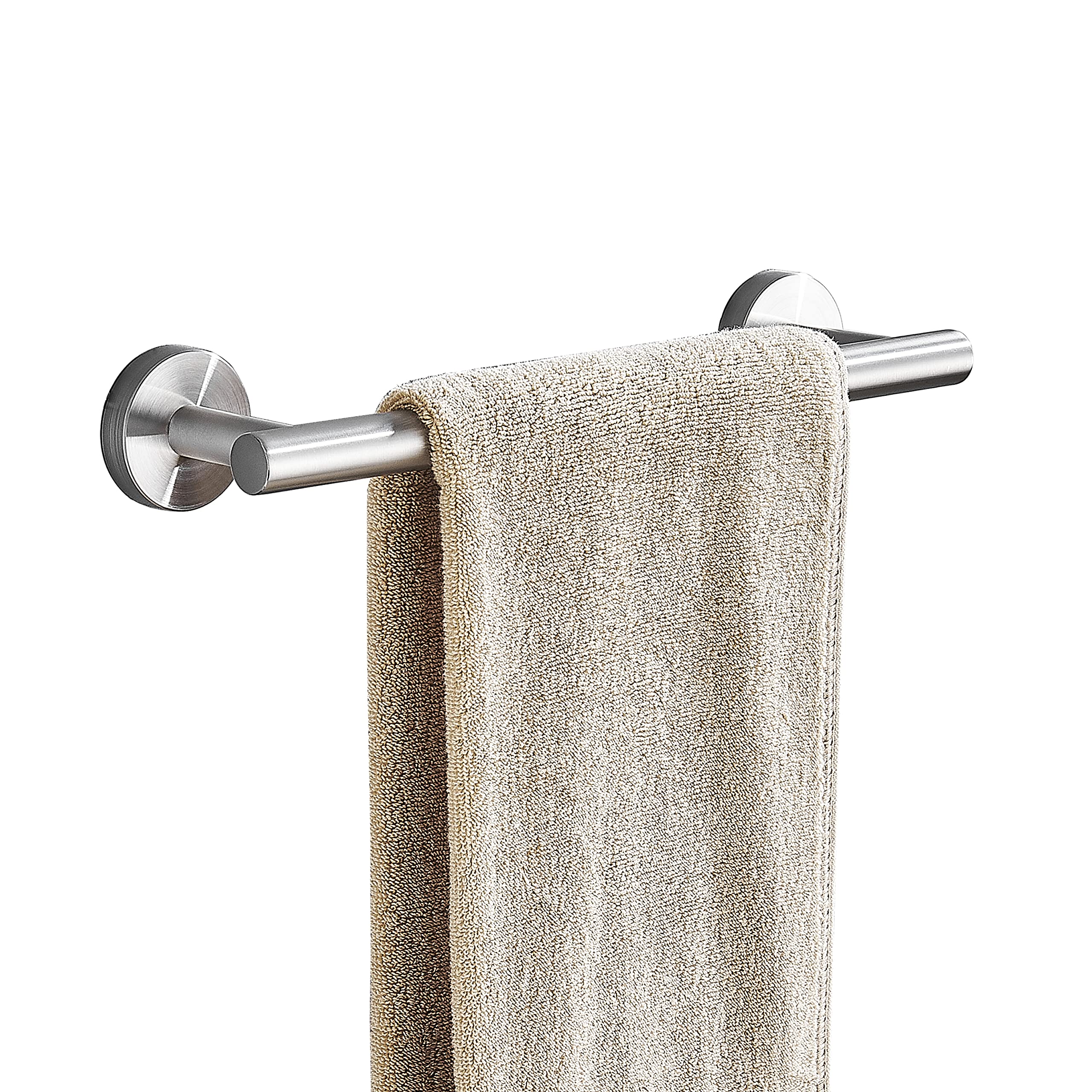 Stainless Steel Towel Ring Holder - Brushed Nickel for Bathroom Decor