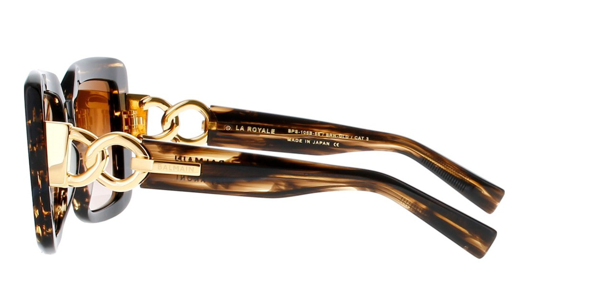 Balmain La Royale BPS105 Luxury Hair Straightener - Professional Ceramic Flat Iron for Smooth & Shiny Hair - Perfect for Home & Salon Use