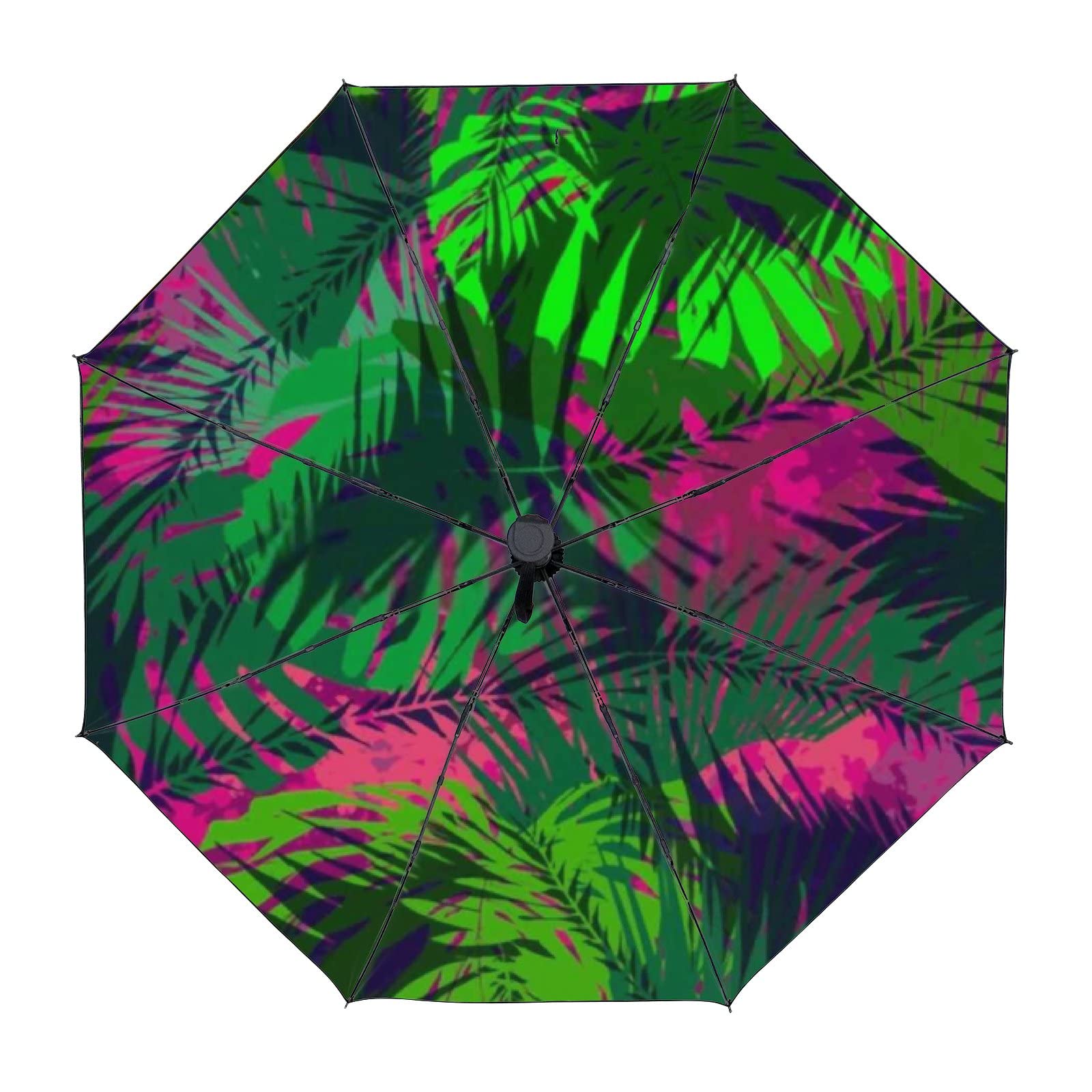 Automatic Folding Umbrella - Windproof Compact Travel Umbrella for Men & Women - Lightweight Portable Umbrella for Rain Protection - Perfect for Commuting, Travel, and Outdoor Activities