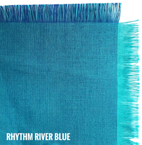 Indie Fabric Studio Symphony Whimsical Weaves Shot Cotton Fabric - Rhythm River Blue SYM23 1_SH_3.6 - Perfect for Quilting, Dressmaking & Home Decor Projects