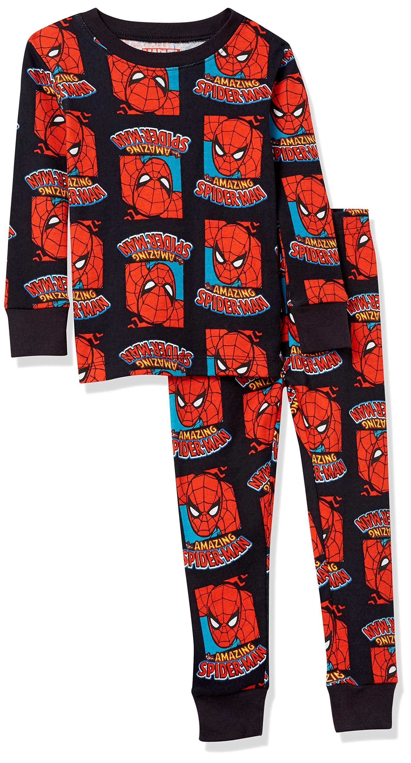 Marvel Boys' Snug-Fit Pajama Set - Comfy Sleepwear for Toddlers & Kids