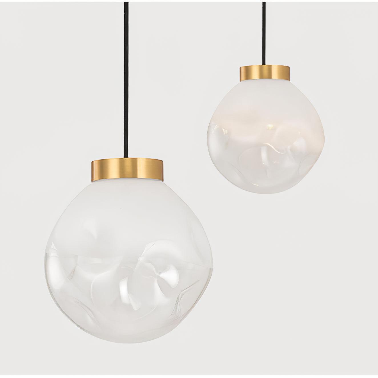 Ecar Pendant Lamp - Modern Hanging Light Fixture for Living Room, Bedroom & Kitchen - Energy Efficient LED Ceiling Light with Adjustable Height