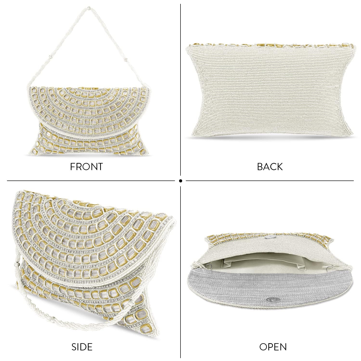 **Aheli Indian Potli Bags for Women – Elegant Ethnic Clutch Purse with Drawstring, Perfect for Weddings, Evening Parties & Festive Occasions**