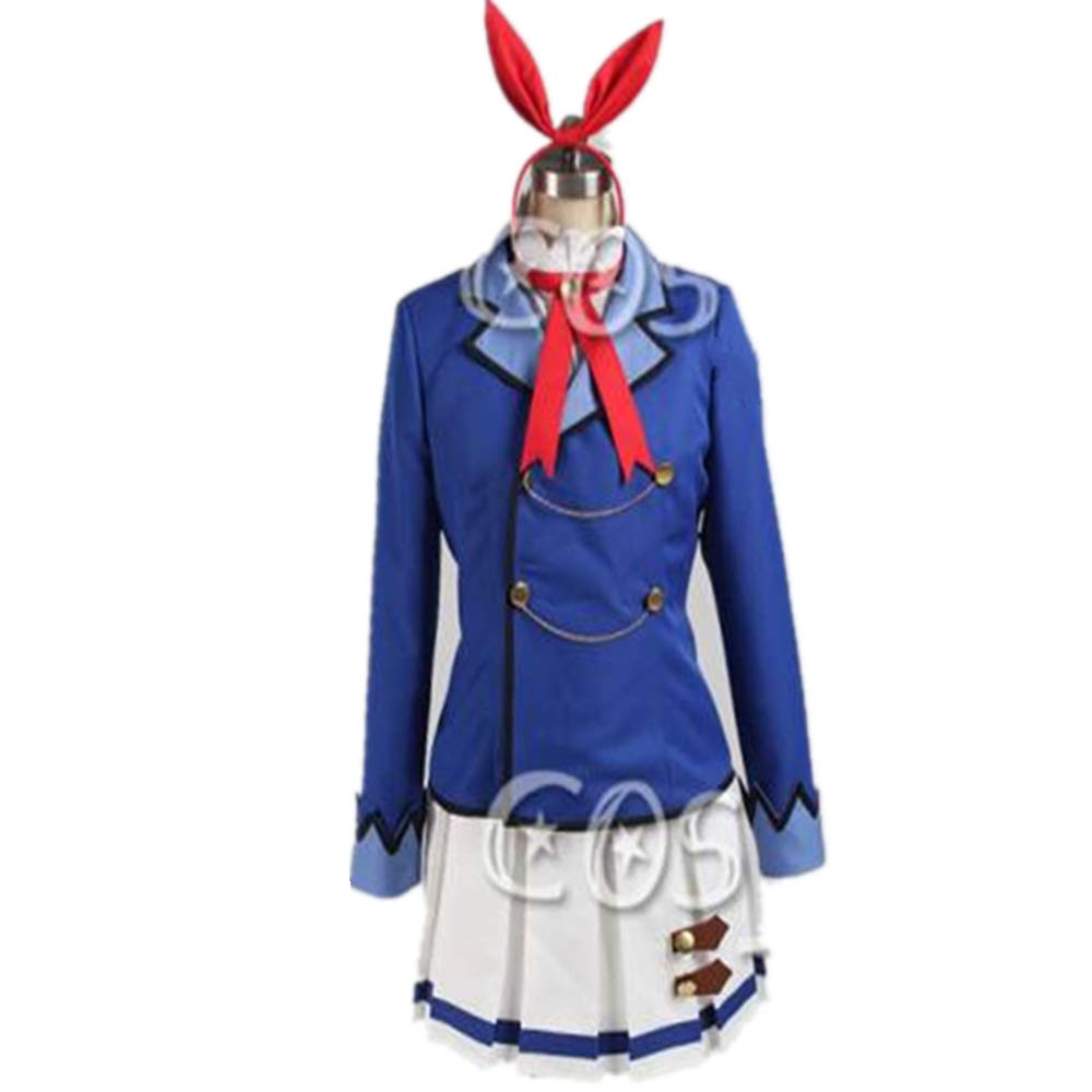 Noblecos Aikatsu! Hoshimiya Ichigo & Kiriya Aoi Anime Cosplay Costume - School Uniform Outfit for Halloween, Comic Con & Cosplay Events