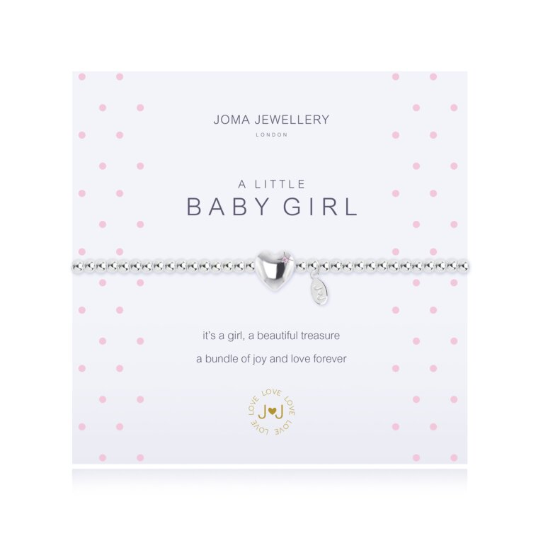 Joma Jewelry Bracelet for Baby Girls - Elegant & Dainty Baby Bracelet for Newborns, Christening, Baptism & Special Occasions