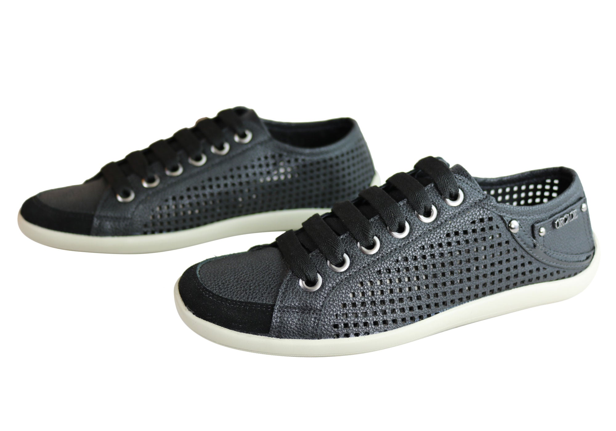 Orcade Jemma Women's Comfortable Lace-Up Casual Shoes - Breathable Walking Shoes Made in Brazil - Perfect for Work, Travel & Everyday Wear
