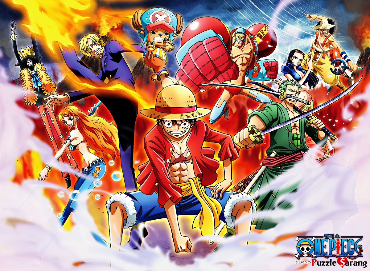 Haksan 500 Piece Jigsaw Puzzle - One Piece Anime 