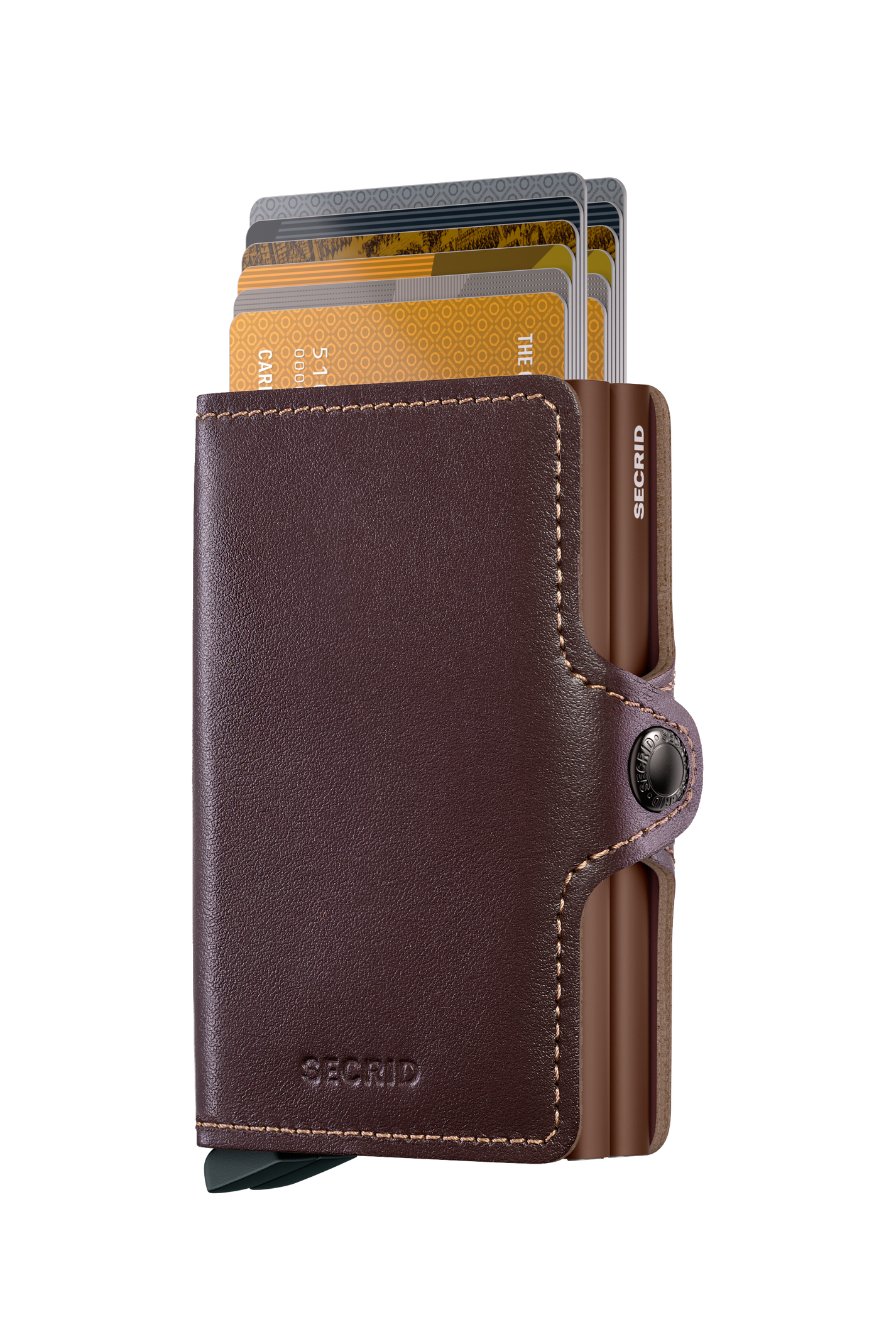 SECRID Twinwallet Original - RFID Blocking Slim Leather Wallet for Men & Women | Perfect for Travel, Business & Everyday Use