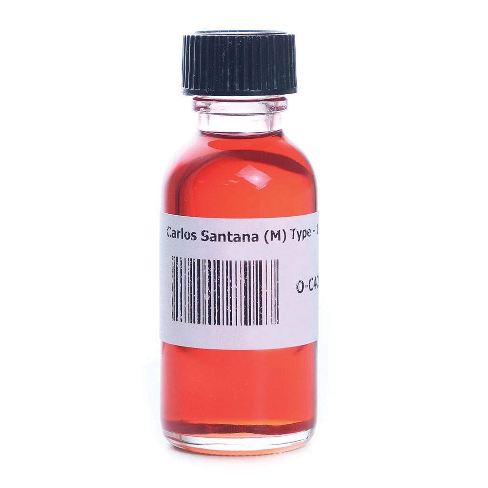 Carlos Santana Men's Fragrance Oil - Premium Essential Perfume & Body Oil, 1 oz | Organic & Natural Scented Oil for Men | Perfect for Daily Wear, Gifts & Aromatherapy