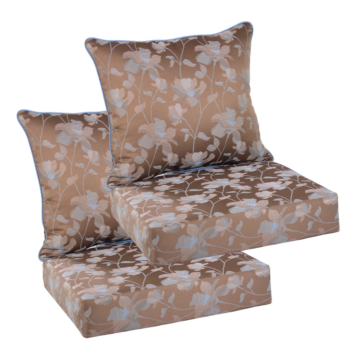 Premium Set of 2 Deep Seating Outdoor Chair Cushions 24