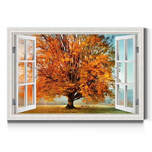 Large Autmun Tree