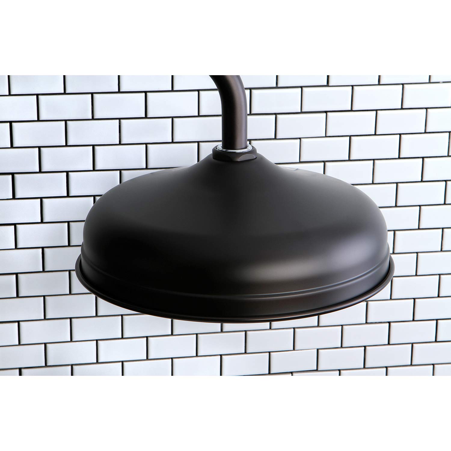 Kingston Brass K125A5 Victorian Raindrop Shower Head 10-Inch Oil Rubbed Bronze - Luxury Rainfall Showerhead for Spa-Like Bathroom Experience