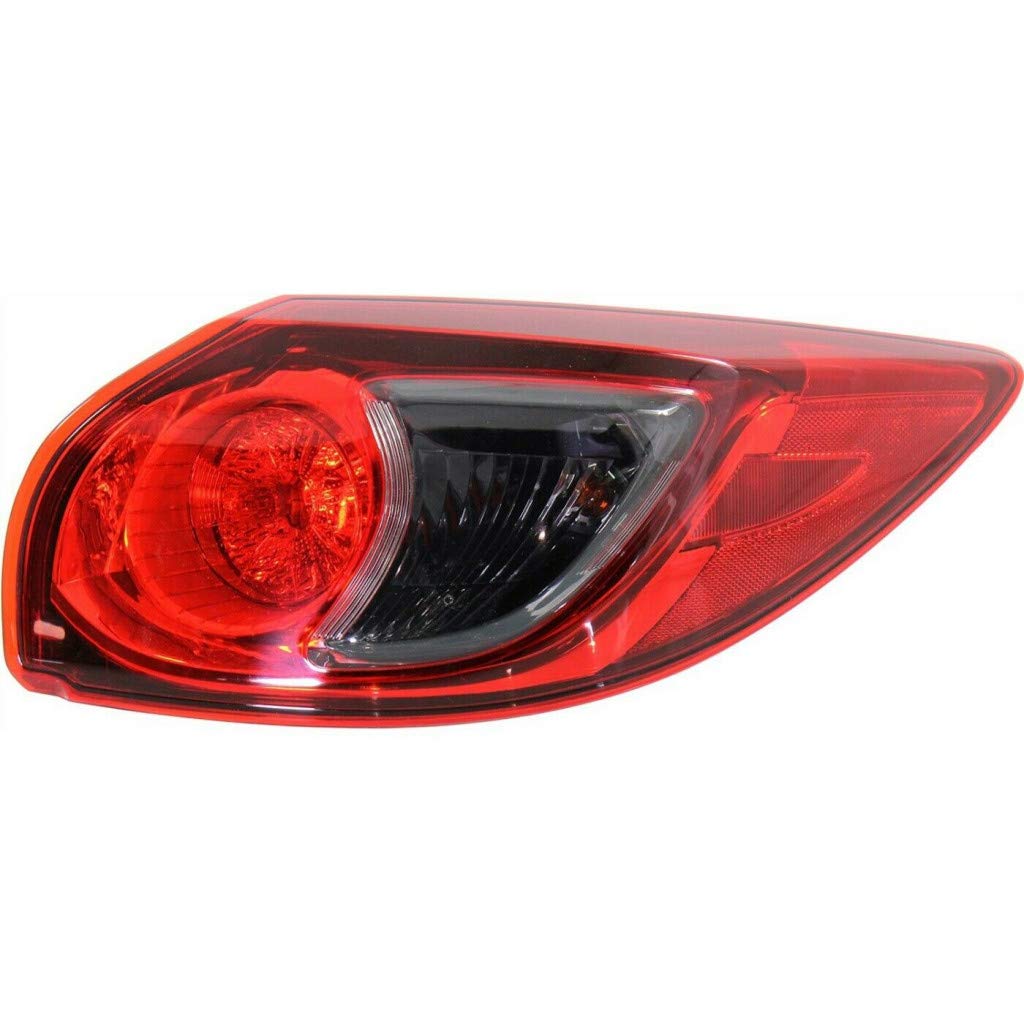 Mazda CX-5 Tail Light Assembly 2013-2016 Passenger Side Outer Halogen Replacement (MA2805111/KD3351150C) - Perfect for Night Driving & Enhanced Vehicle Safety