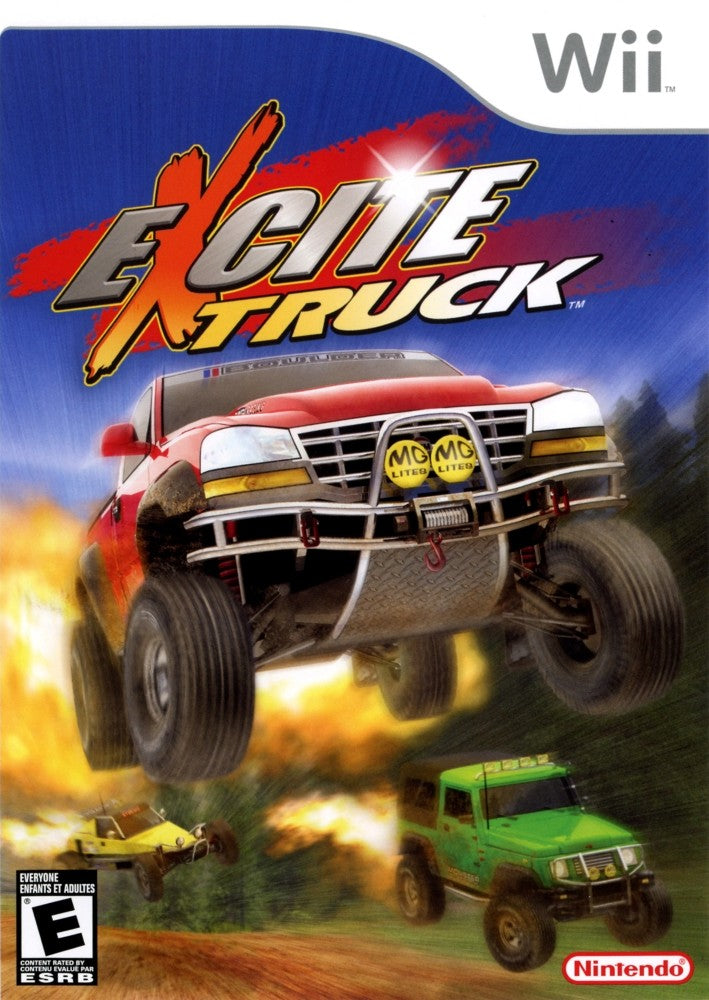 Used Excite Truck Wii Video Game - Classic Racing Adventure for Nintendo Wii | Perfect for Retro Gaming Enthusiasts & Multiplayer Fun
