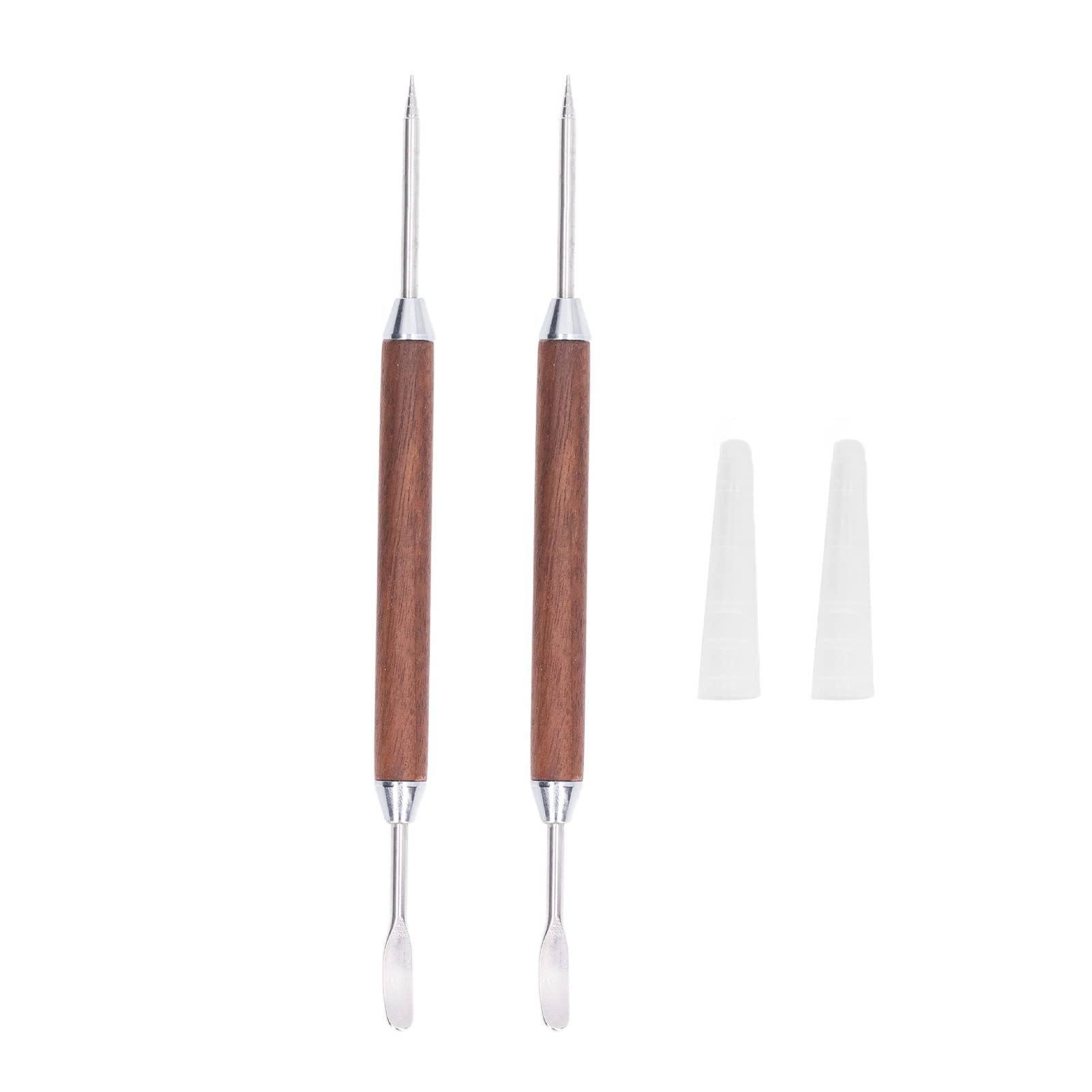2Pcs Stainless Steel Latte Art Pen for Coffee & Cake Decorating - Professional Cappuccino Mixing Tool for Baristas & Home Use | Perfect for Coffee Shops, DIY Desserts & Gifting