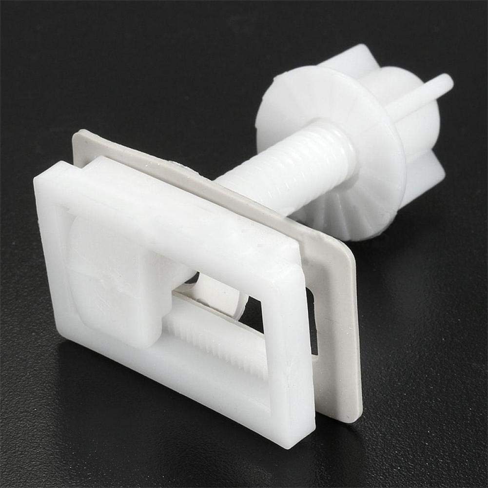 Toilet Seat Hinge Bolts and Screws Repair Kit - Durable Bathroom Replacement Accessories for Secure Toilet Seat Fixing (Perfect for Home, Hotel, and Office Restroom Maintenance)