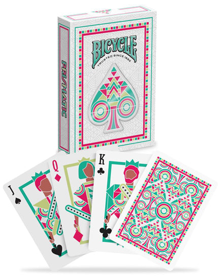 Colorful Prismatic Bicycle Playing Cards - Premium Deck for Magic Tricks, Poker Games & Cardistry | Perfect for Parties, Casino Nights & Professional Performances