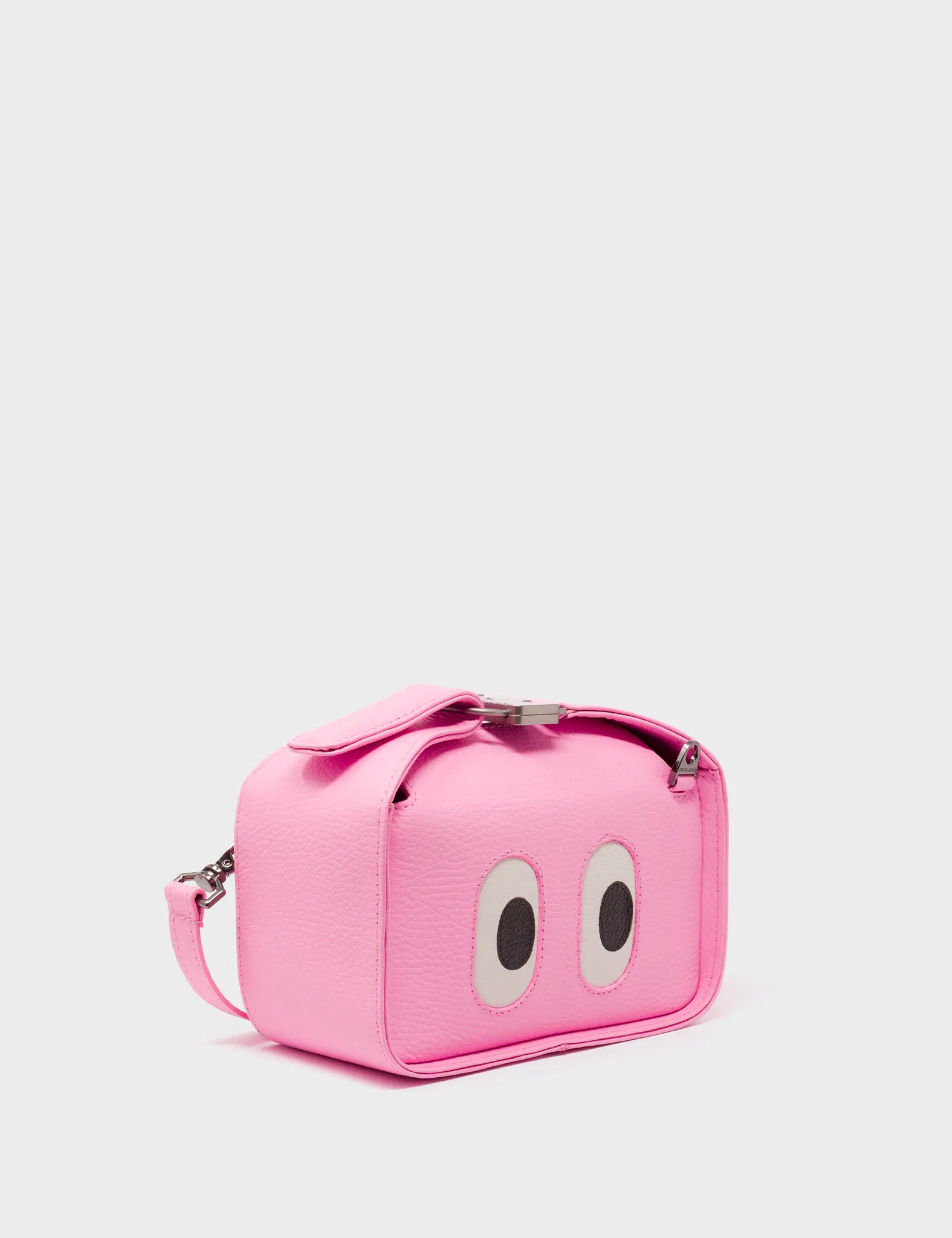 Benji Micro Crossbody Bag - Soft Neon Pink Leather Purse for Women | Trendy & Lightweight | Perfect for Travel, Shopping & Everyday Use