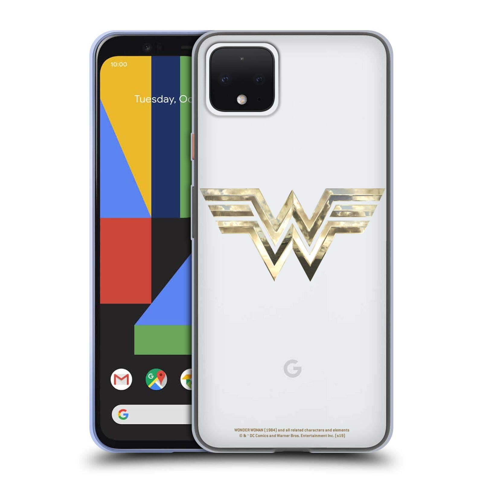 Wonder Woman 1984 Gold Logo Case for Google Pixel 4 - Stylish Protection