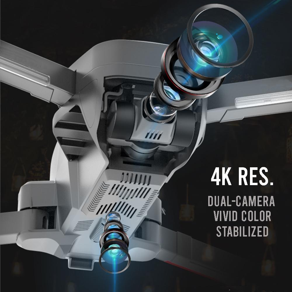 EXO X7 Ranger Drone with 4K Camera & 1/2 Mile GPS Range - Long Distance Aerial Photography for Outdoor Adventures, Travel Vlogging, and Landscape Surveying